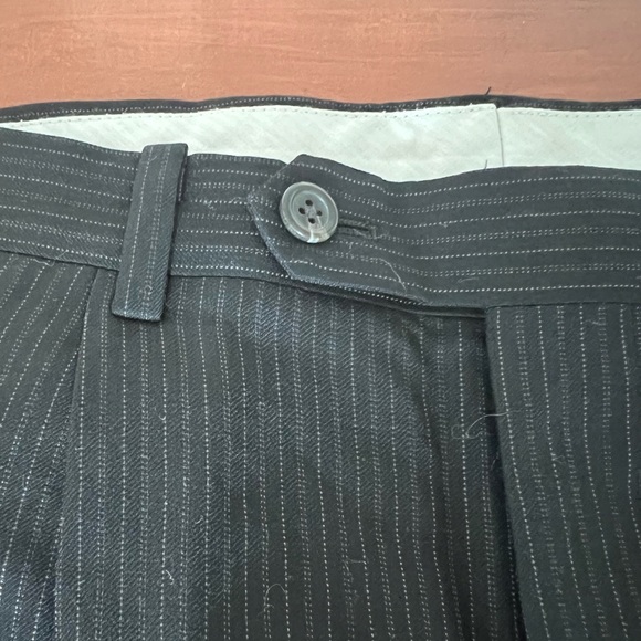 Full Black pinstripe suit - Moores - Picture 3 of 8